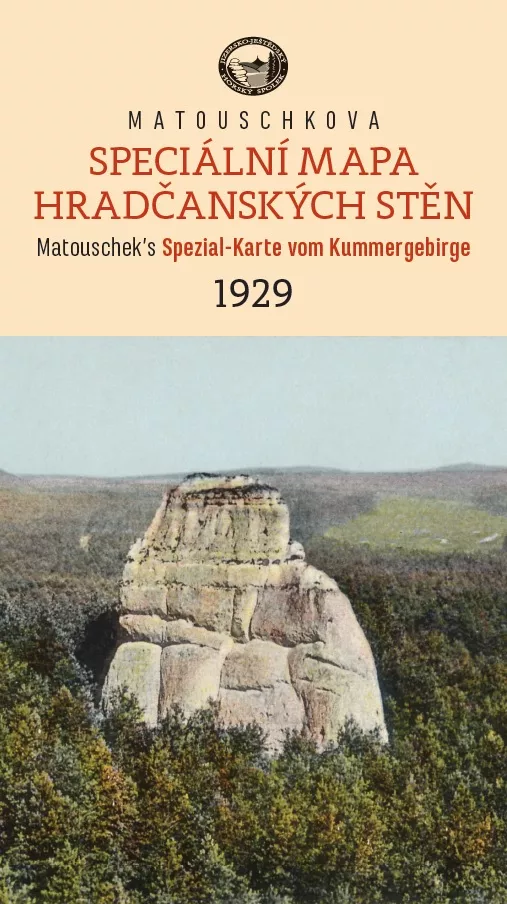 Matouschkova Speciální mapa Hradčanských stěn 1 : 33 30