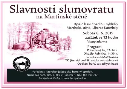 Slavnosti slunovratu na Martinské stěně 2019