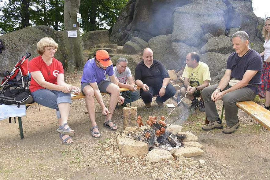 Slavnosti slunovratu na Martinské stěně 2014