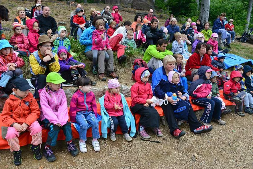 Slavnosti slunovratu znovu oživily lesní divadlo